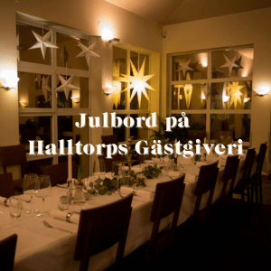 Julbord på Halltorps Gästgiveri i BORGHOLM | Julbordsportalen.se