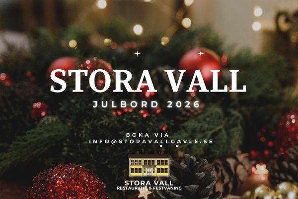 Julbord p&aring; Stora Vall i GÄVLE | Julbordsportalen.se