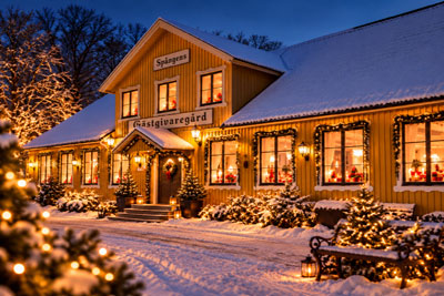 Julbord p&aring; Spångens Gästgivaregård i LJUNGBYHED | Julbordsportalen.se