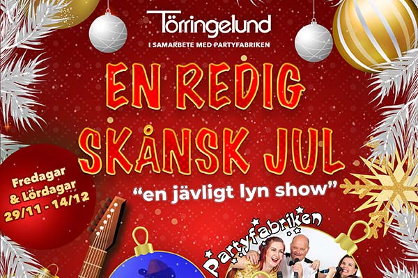 Julbord på Törringelund i SVEDALA | Julbordsportalen.se