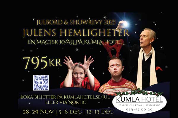 Julbord på Kumla Hotell i KUMLA | Julbordsportalen.se