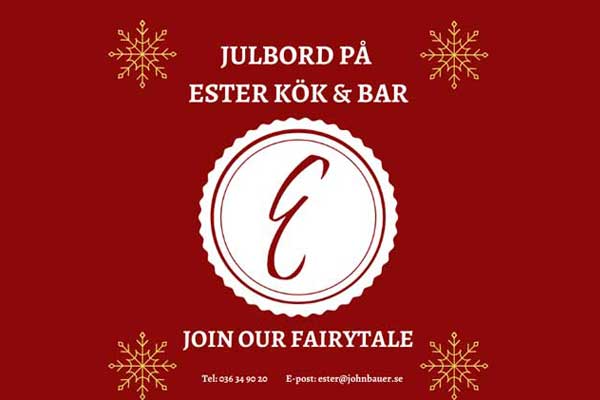 Julbord på Best Western Plus John Bauer Hotel i JÖNKÖPING | Julbordsportalen.se