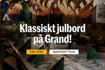 Julbord p&aring; Quality Hotel Grand i BORÅS | Julbordsportalen.se