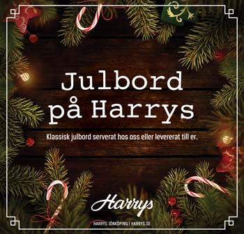Julbord på Harrys Bar & Nattklubb i JÖNKÖPING | Julbordsportalen.se