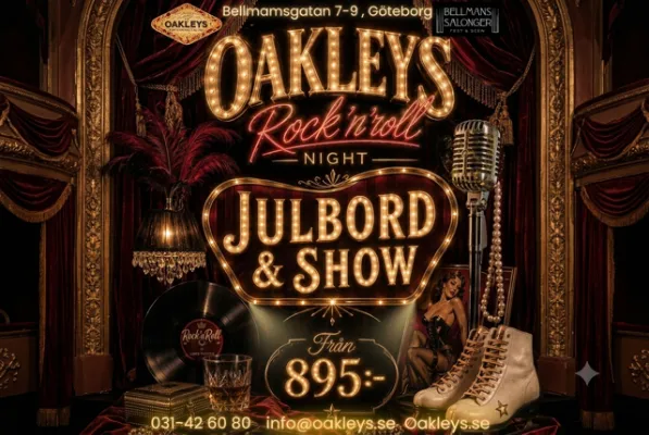 Julbord p&aring; Oakleys (Bellmans Salonger) i GÖTEBORG | Julbordsportalen.se