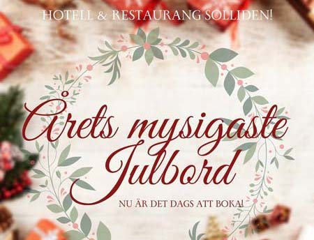 Julbord på Hotell & Restaurang Solliden i STENUNGSUND | Julbordsportalen.se