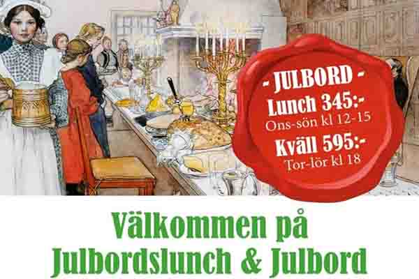 Julbord p&aring; Restaurang Hyttstugan i SUNDBORN | Julbordsportalen.se