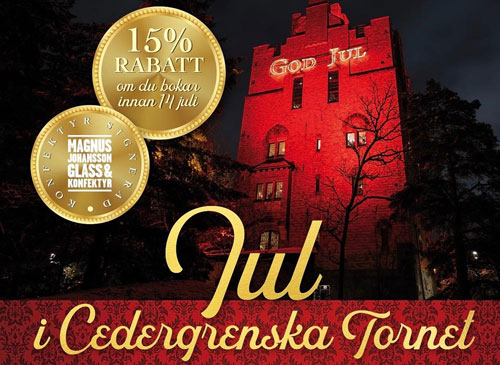 Julbord på Cedergrenska Tornet i STOCKSUND | Julbordsportalen.se