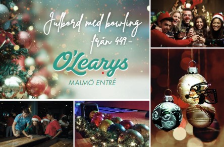 Julbord på O’Learys Entré Malmö i MALMÖ | Julbordsportalen.se