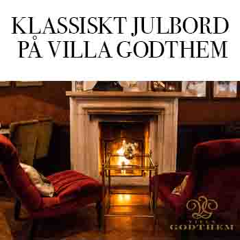 Julbord på Villa Godthem på Djurgården i STOCKHOLM | Julbordsportalen.se