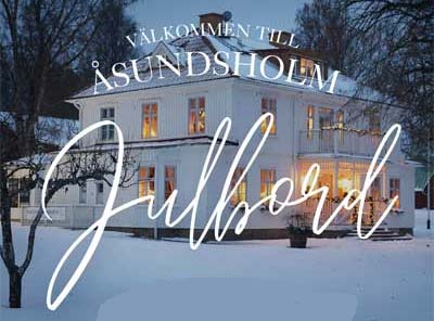 Julbord på Åsundsholm i VEGBY | Julbordsportalen.se