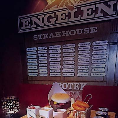 Julbord på Pub & Steakhouse Engelen i STOCKHOLM | Sverigesfestlokaler.se