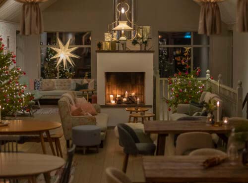 Julbord vid havet på Bokenäset