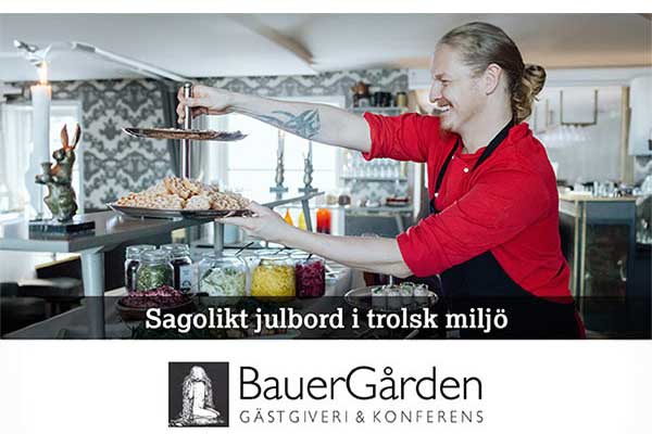 Julbord på Bauergården i GRÄNNA | Julbordsportalen.se