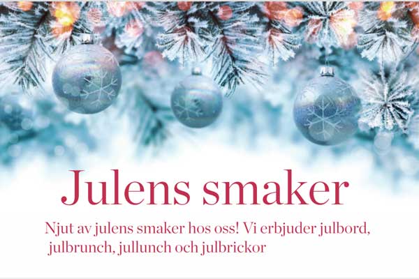 Julbord på Selånger pilgrimscenter i SUNDSVALL | Julbordsportalen.se