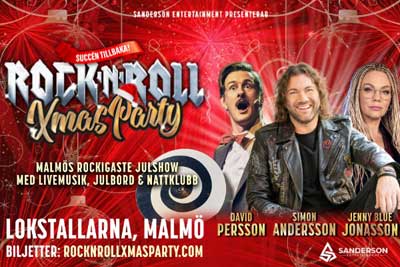Julbord p&aring; Rock ’n’ Roll Xmas Party i MALMÖ | Julbordsportalen.se