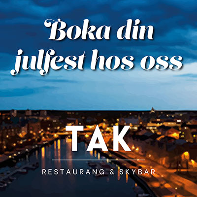 Julbord på TAK Skybar i GÄVLE | Julbordsportalen.se