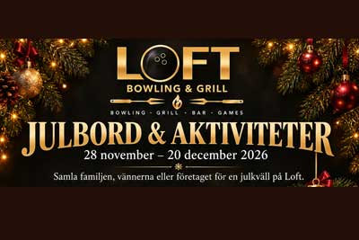 Julbord p&aring; LOFT Golflounge i SKÖVDE | Julbordsportalen.se