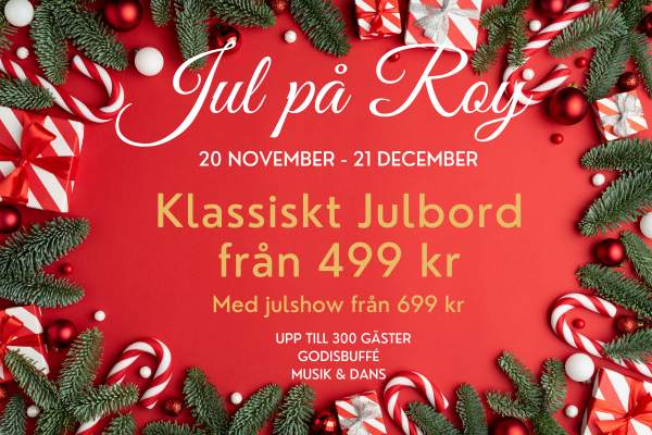 Julbord på Roy Restaurang i MÖLNDAL | Julbordsportalen.se