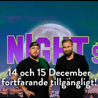 Julbord på Late night show i STOCKHOLM | Julbordsportalen.se