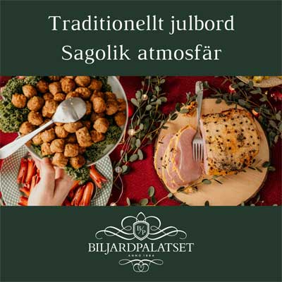 Julbord på Biljardpalatset i GÖTEBORG | Julbordsportalen.se