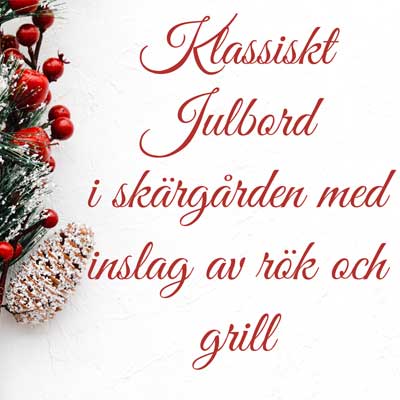 Julbord på Blidö Brygga och Bistro i BLIDÖ | Julbordsportalen.se