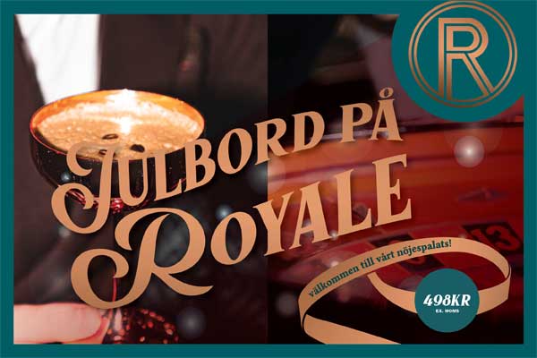 Julbord på Royale Bistro & Casino i KARLSTAD | Julbordsportalen.se