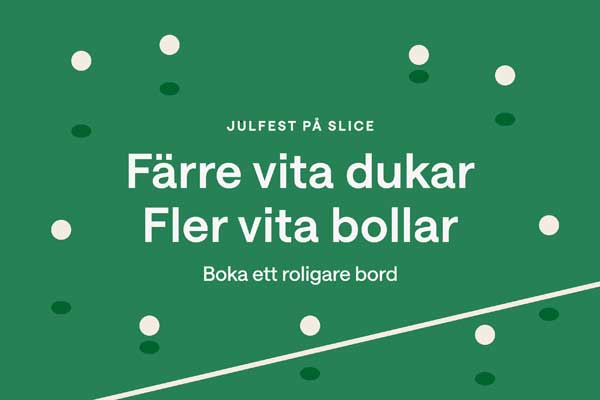 Julbord på Slice Malmö i MALMÖ | Julbordsportalen.se