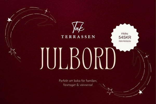 Julbord på Takterrassen i ESKILSTUNA | Julbordsportalen.se