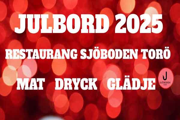 Julbord på Sjöboden Torö i NYNÄSHAMN | Julbordsportalen.se