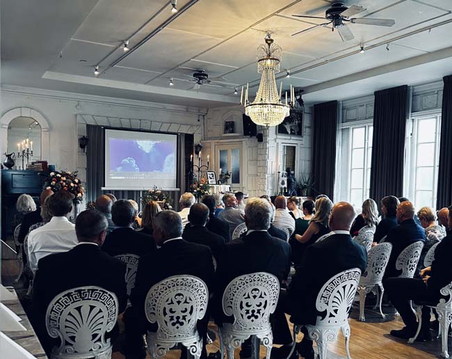 Konferens på Restaurang Örlogskapellet