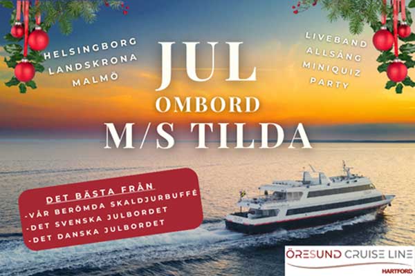 Julbord på Öresund Cruise Line, Malmö i MALMÖ | Julbordsportalen.se