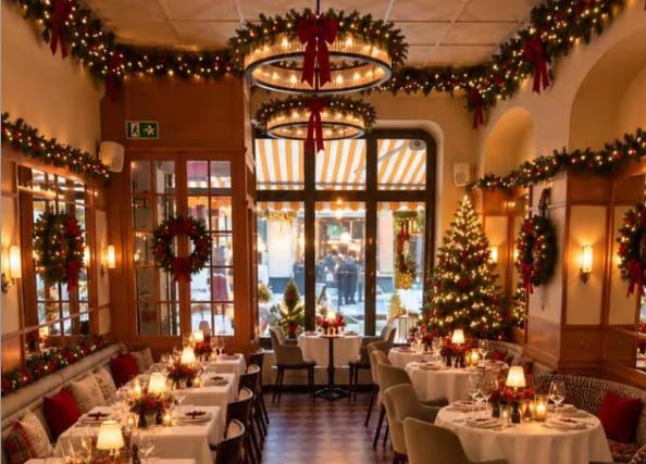 Julbord med fransk twist